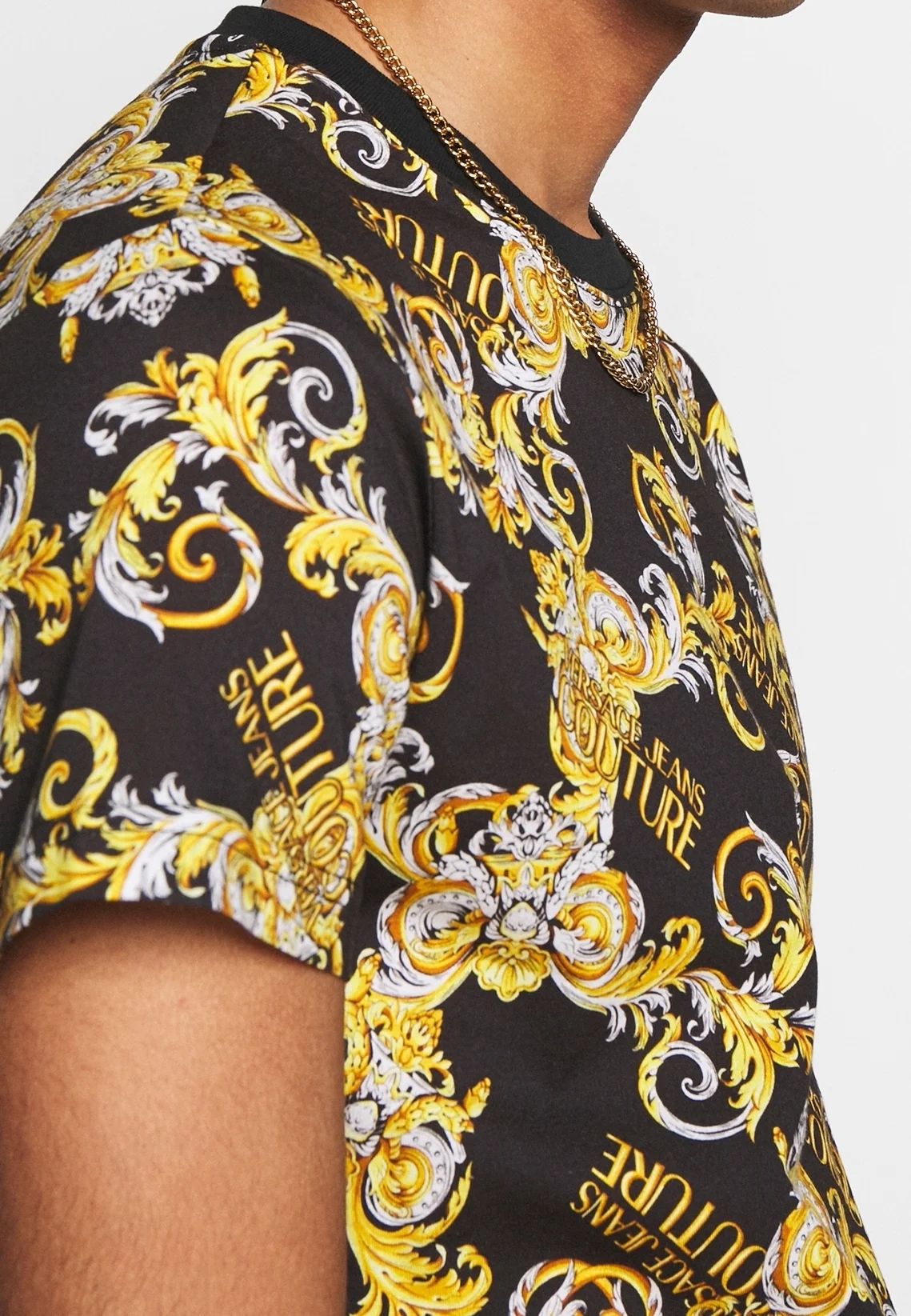 Camiseta con estampado de Versace Jeans Couture