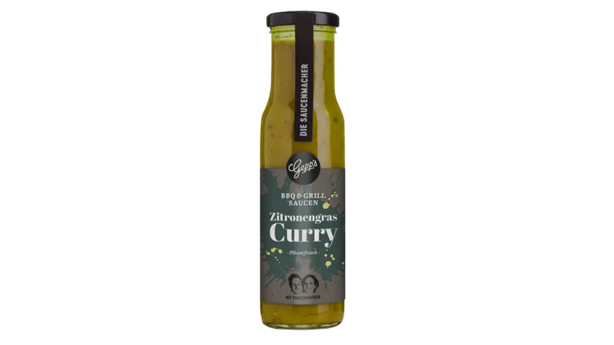 GEPP'S Zitonengras Curry Sauce 250 ml