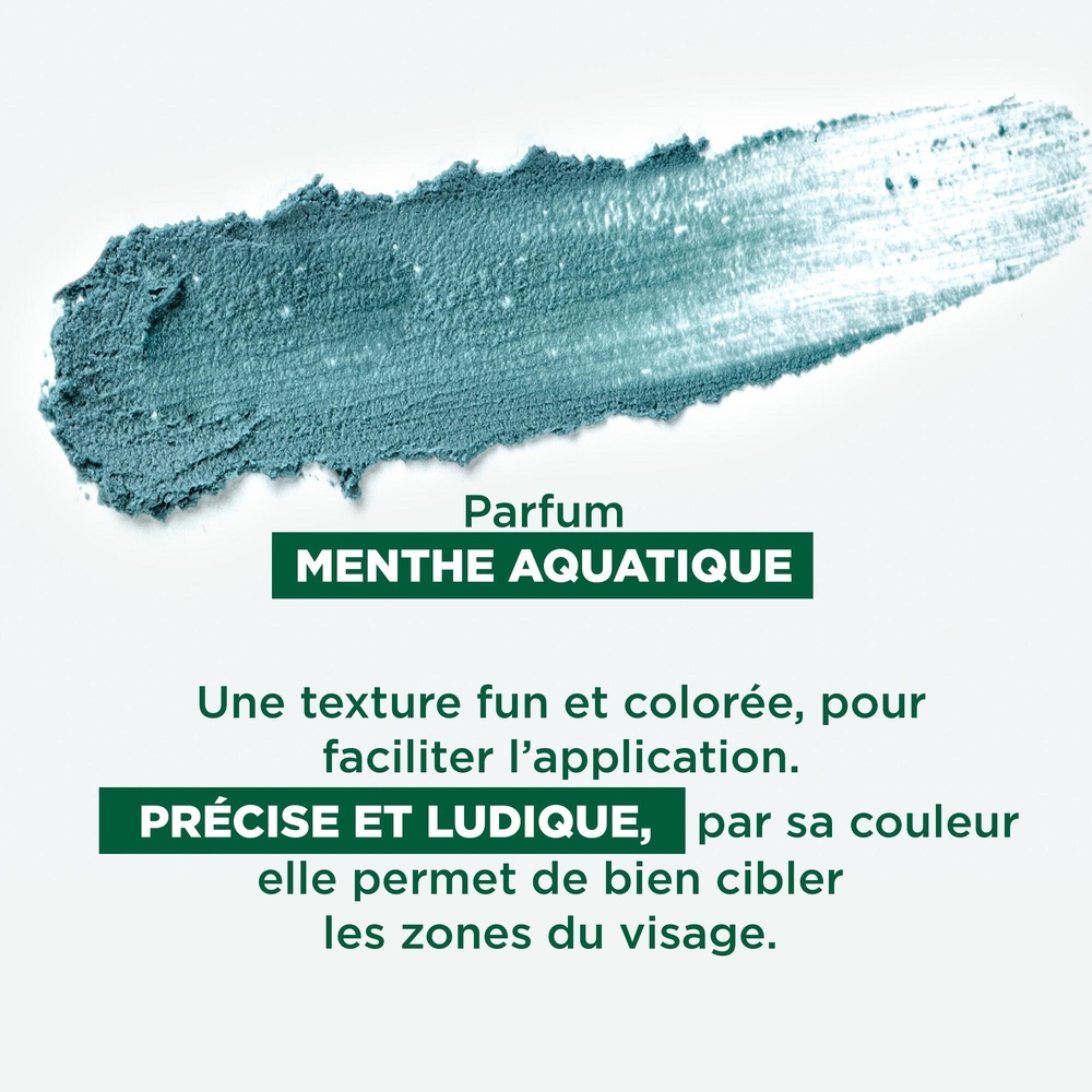 Klorane Menthe Aquatique et Argile - Masque en s tick visage Bio Soin visage