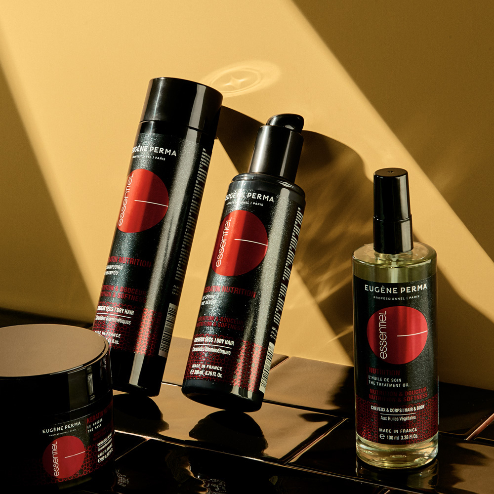 essentiel Shampooing Keratin Nutrition Cheveux secs