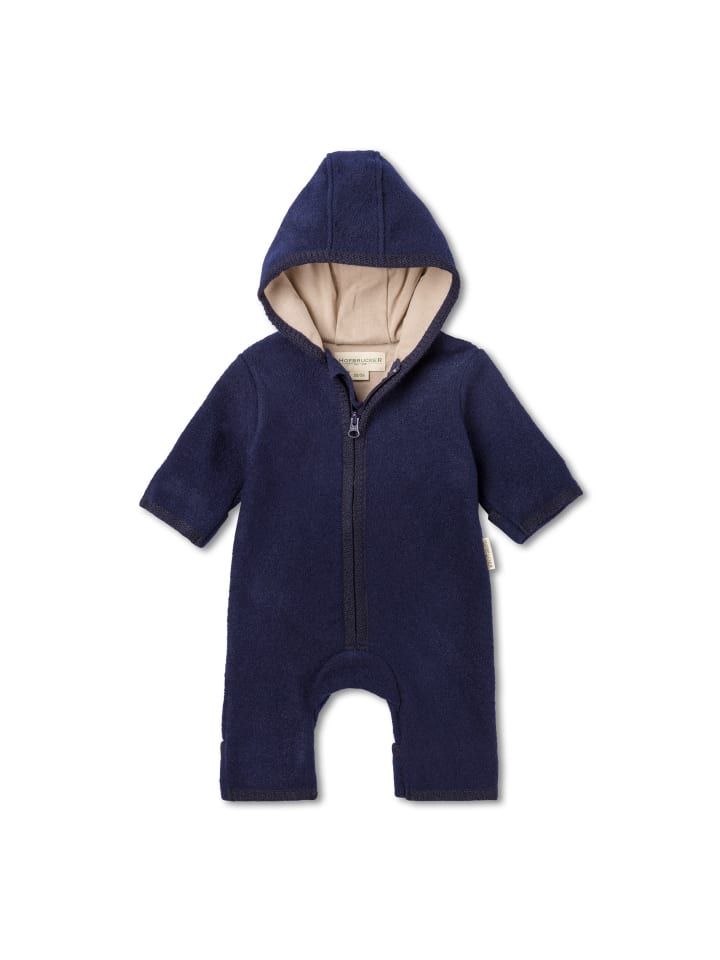 Hofbrucker Wollwalk Overall in Marine günstig kaufen 62/68