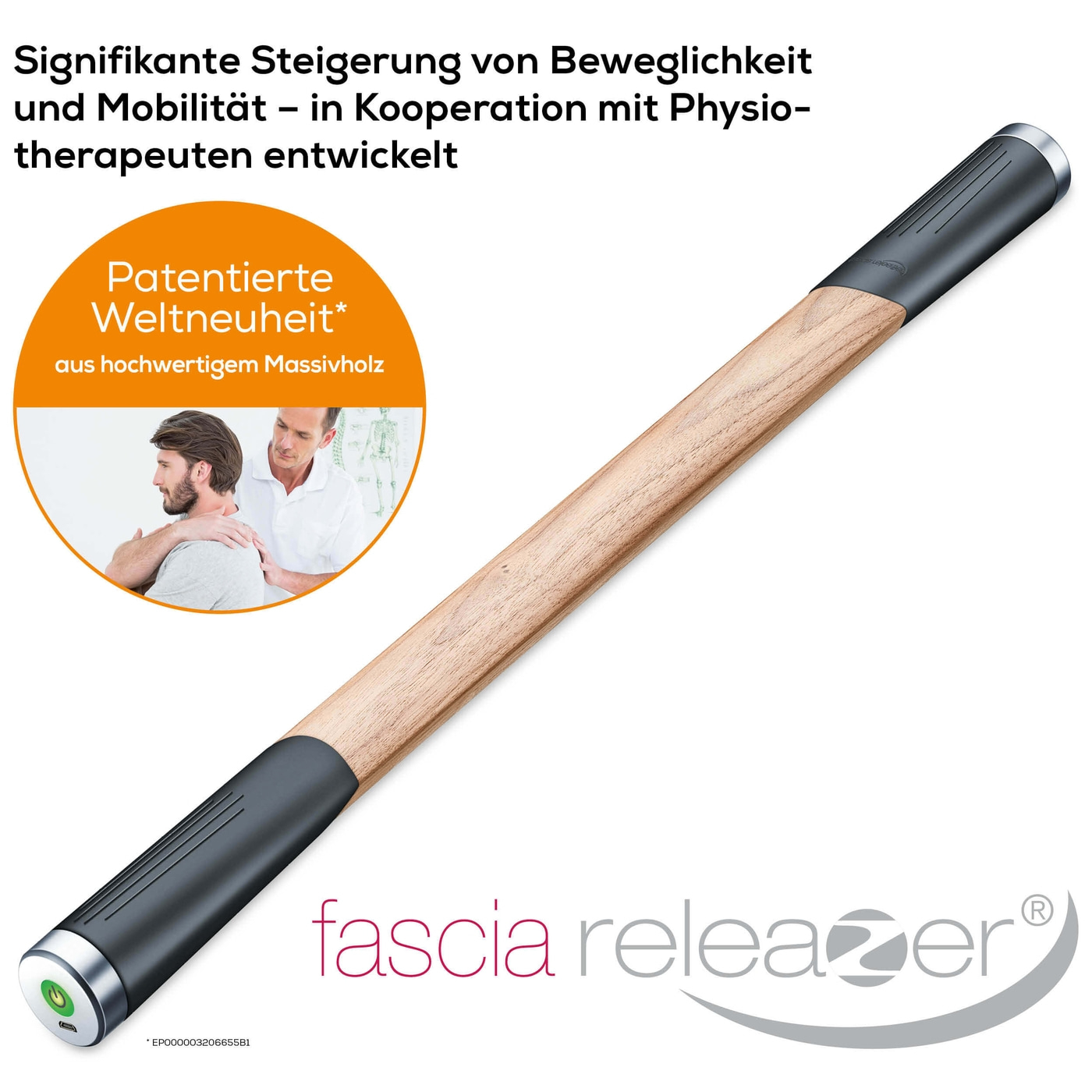 Beurer Faszien-Massagegerät fascia releaZer® und deep releaZer®-Das Faszien-Massagerät löst Faszienverklebungen & verjüngt das Muskel-Gewebe