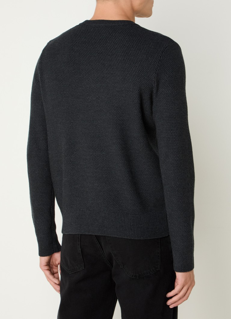 Sandro Chunky knit pullover in wool blend