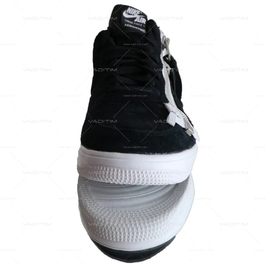 Lunar Force 1 Low Acronym Black White