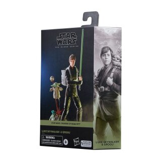 Star Wars: The Book of Boba Fett: Black Series Actionfiguren 2er-Pack - Luke Skywalker & Grogu