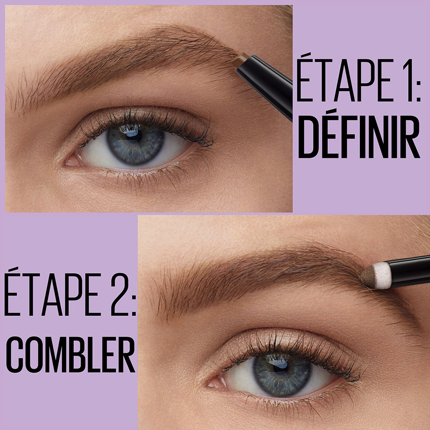 Maybelline New York Brow Satin Crayon et poudre à sourcils 2-en-1