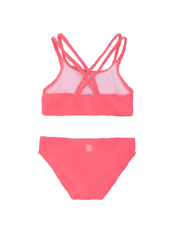 Color Kids Bikini Structure in Pink günstig kaufen