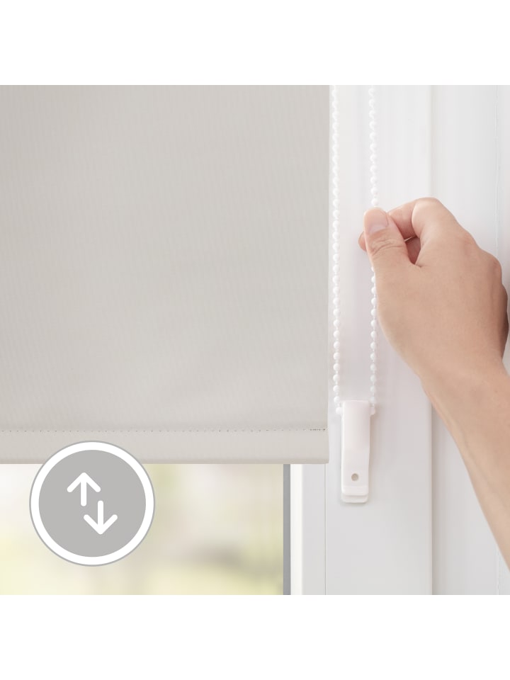 Lichtblick Seitenzugrollo in Creme günstig kaufen