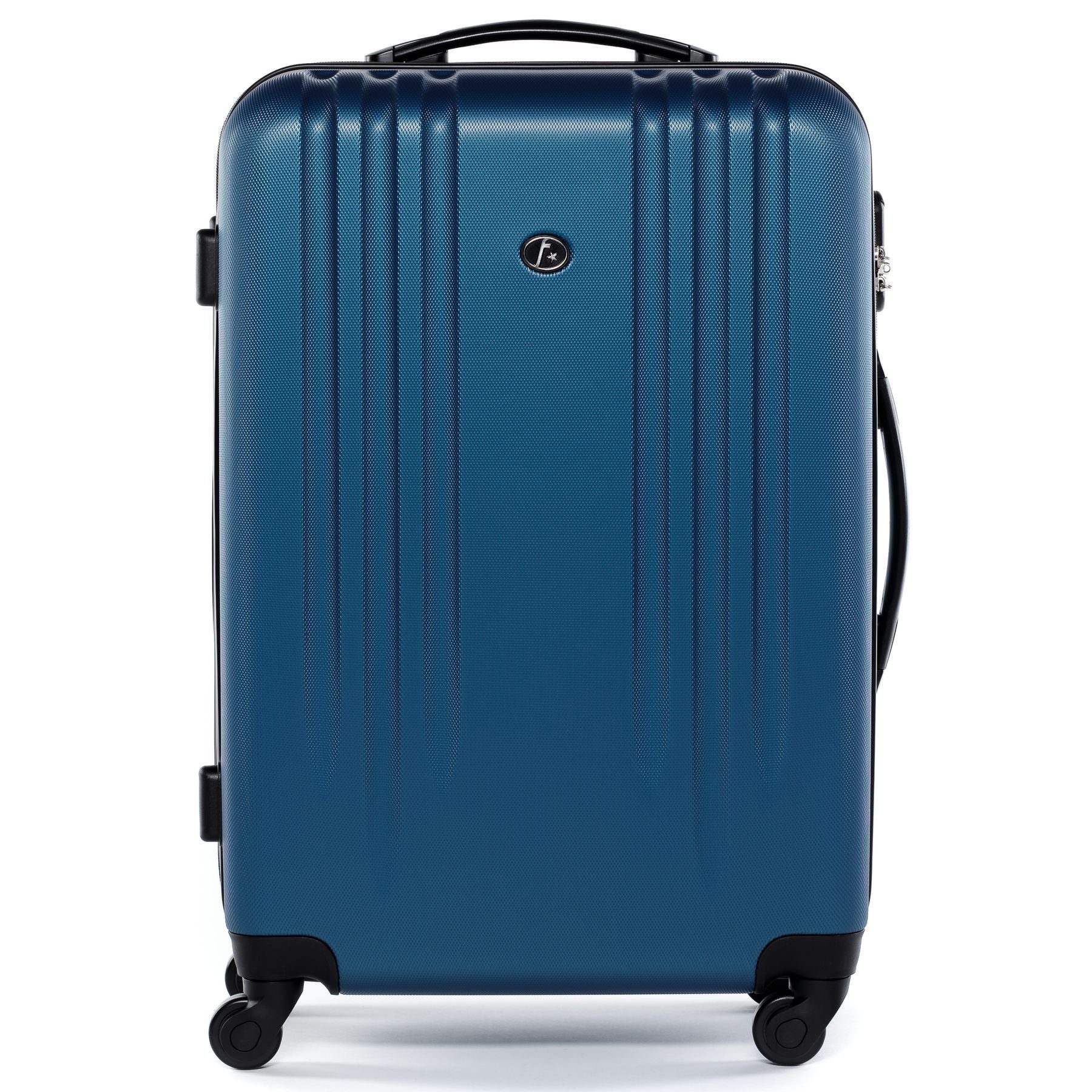 FERGÉ Kofferset 3 teilig Hartschale Marseille, Trolley 3er Koffer Set, Reisekoffer 4 Rollen, Premium Rollkoffer