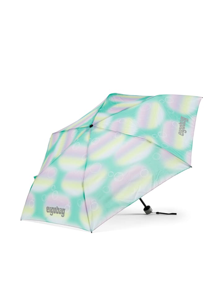 Ergobag Regenschirm ZauBärwelt in Blau/Rosa/Gelb günstig kaufen onesize