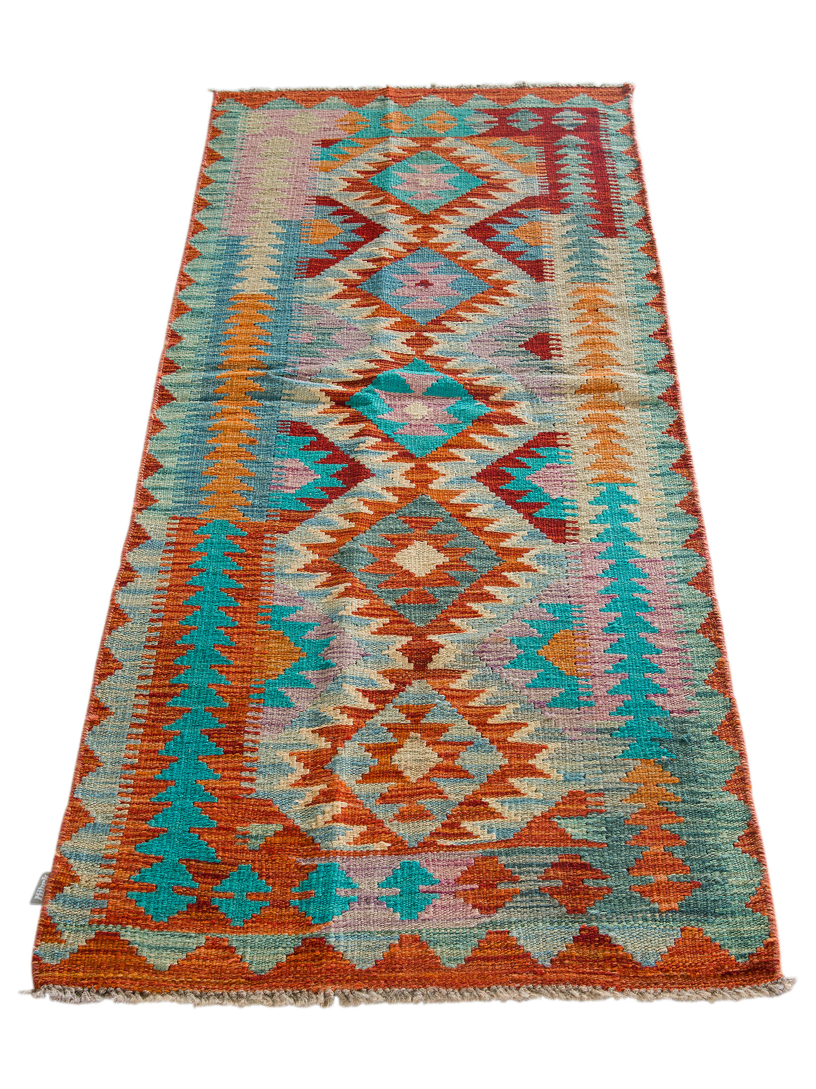 Afghan Kelim ca. 66 x 206 cm, Unikat / Einzelstück