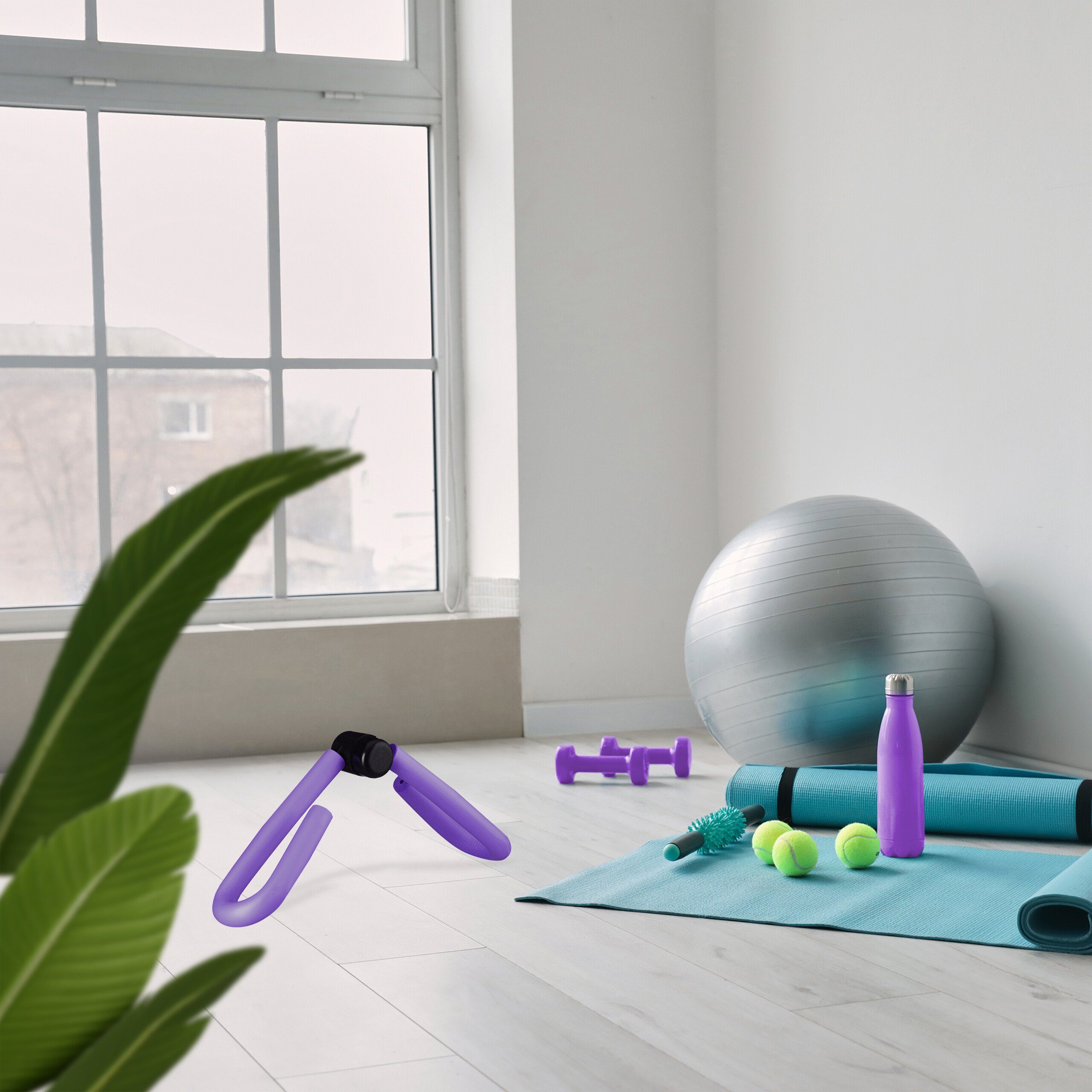relaxdays Multitrainer Oberschenkeltrainer für Zuhause