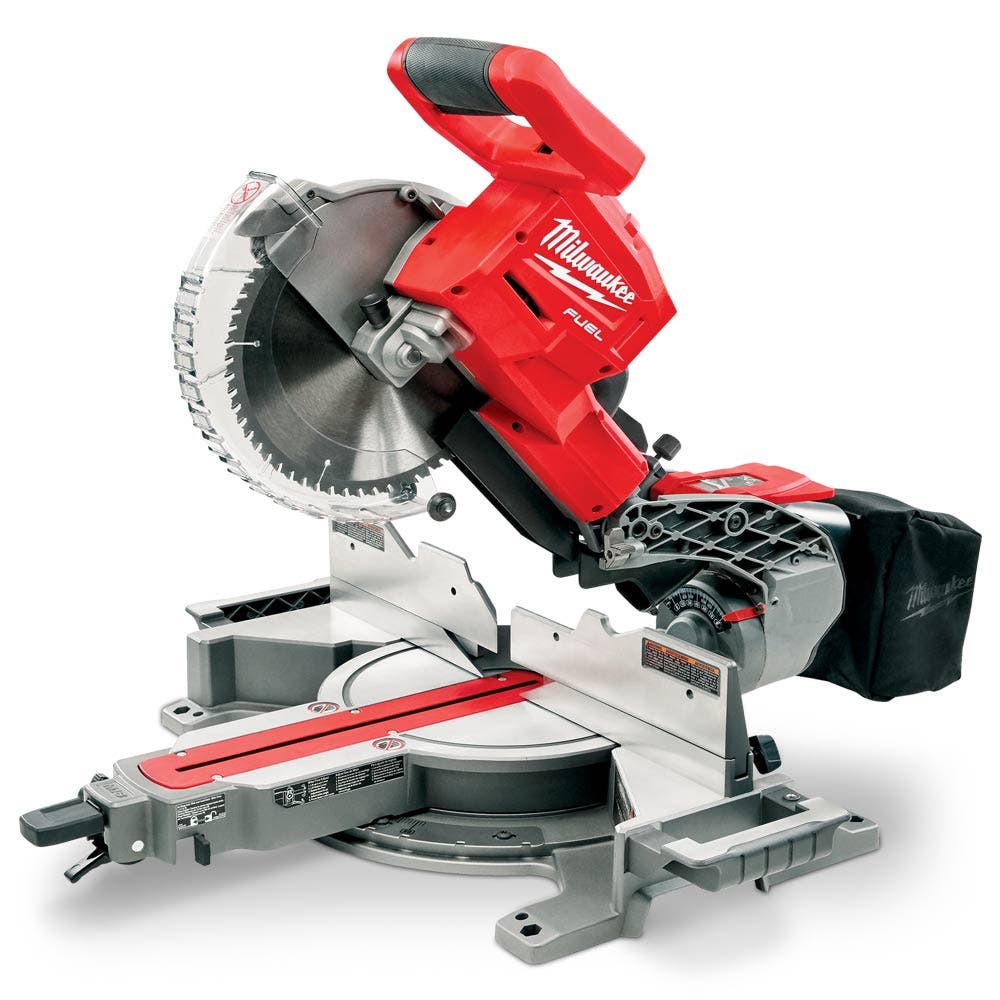 Serra de esquadria deslizante Milwaukee FUEL 18V sem escovas, 254 mm, modelo M18FMS254-0