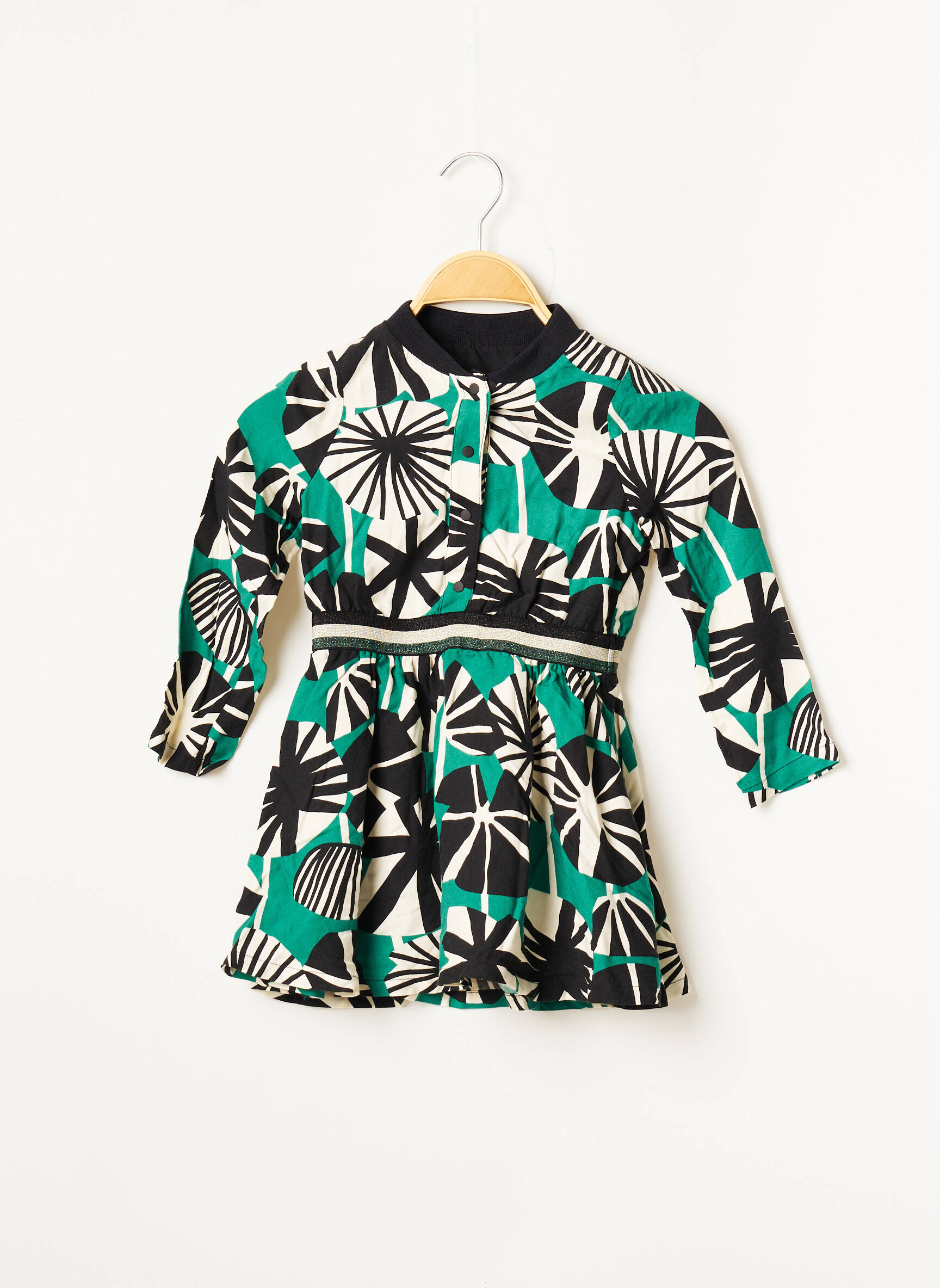 Catimini Robes Mi Longues Fille couleur vert