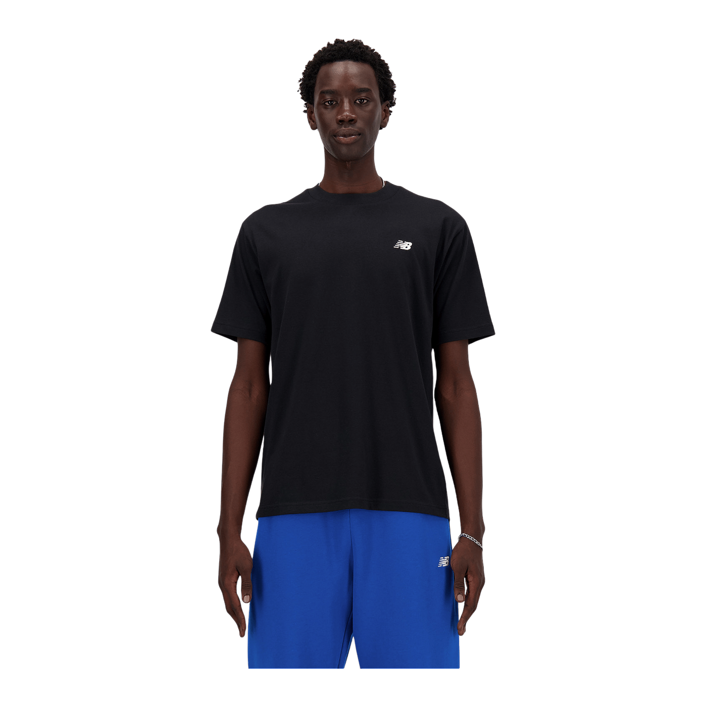 New Balance Sport Essentials Cotton T-Shirt Schwarz FBK