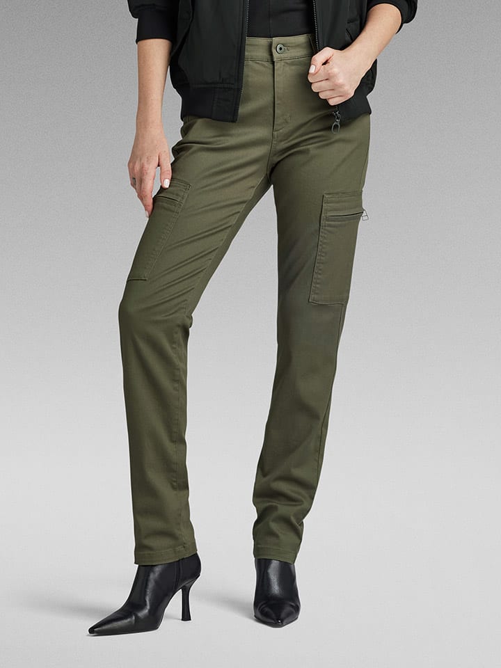 G-Star Cargohose in Khaki günstig kaufen