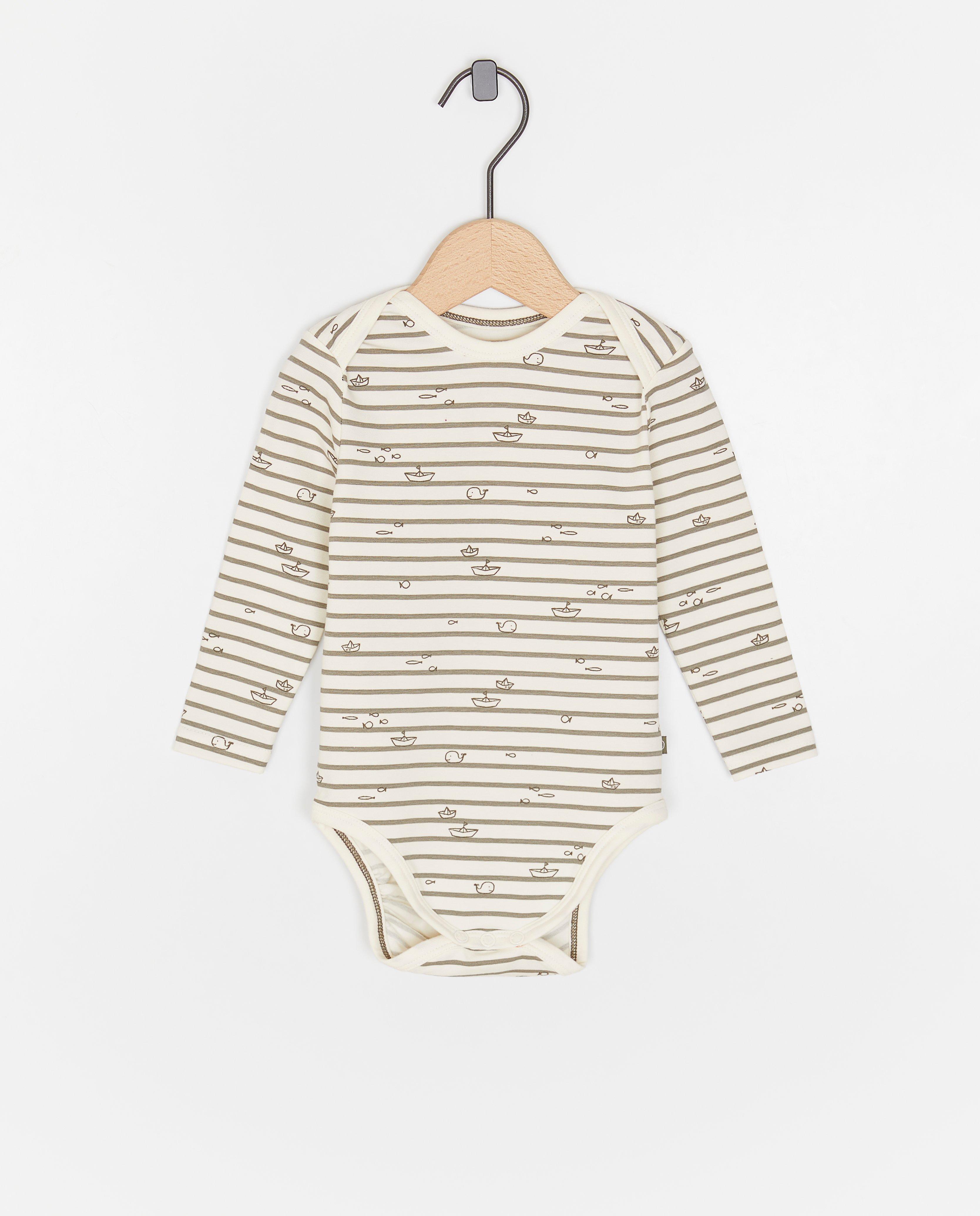 Cuddles and Smiles borítéknyakú romper biopamutból világoszöld