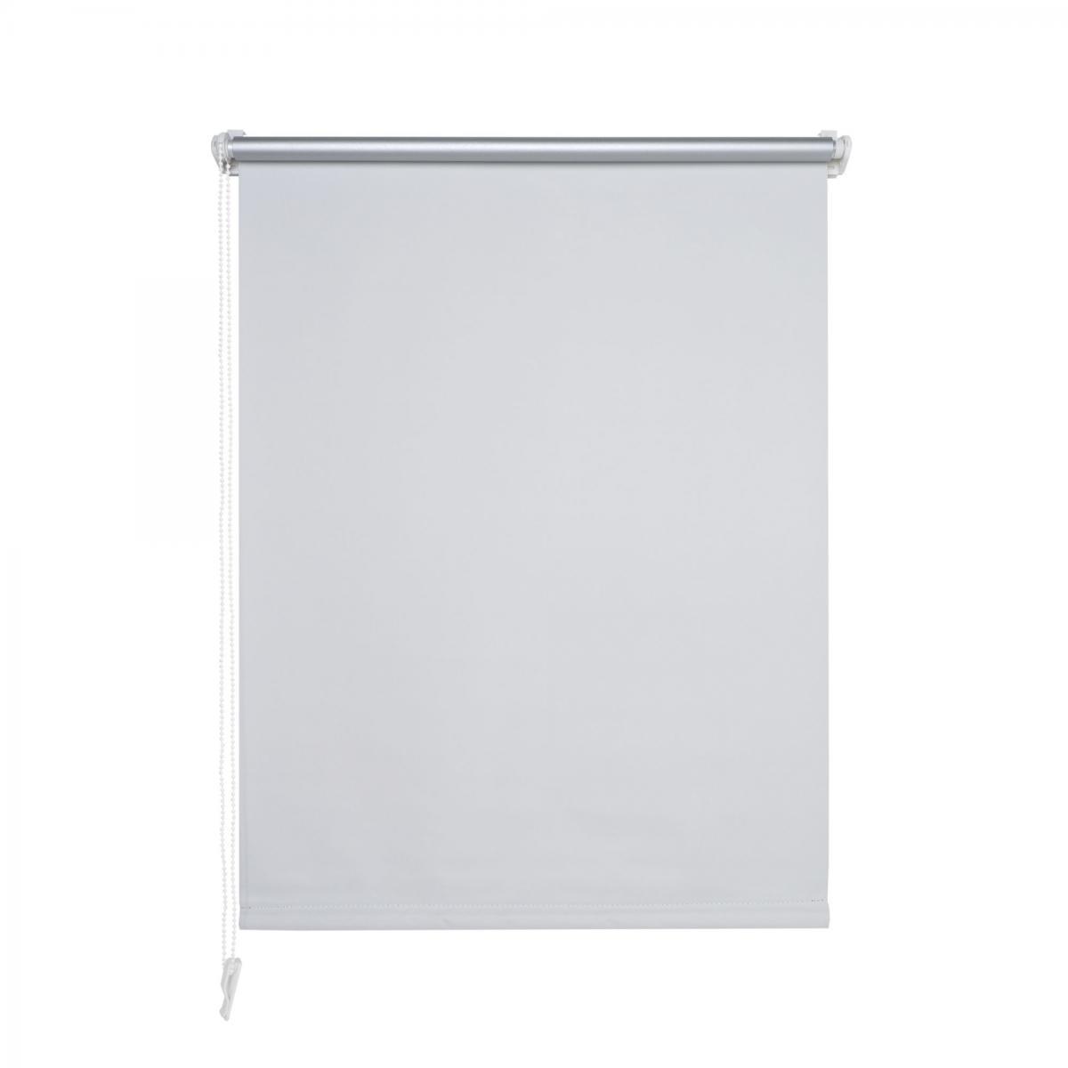 Bella Casa Klemmfix Rollo verspannt, Sichtschutz, thermobeschichtet, verdunkelnd, weiß, 75 cm x 150 cm (B x H)