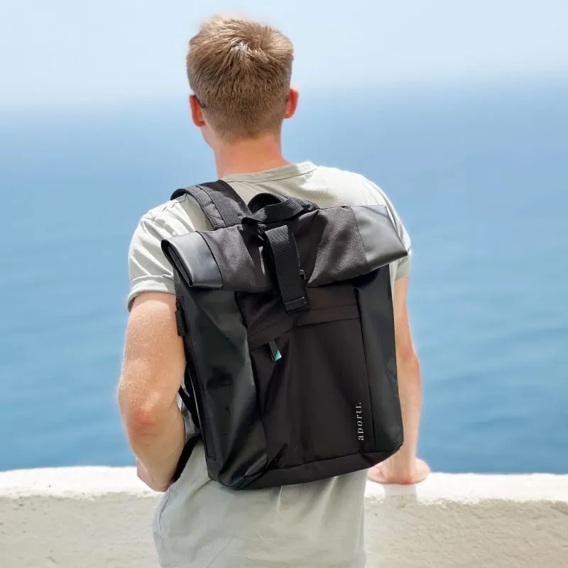 aporti Rolltop Anzio S - Schwarz