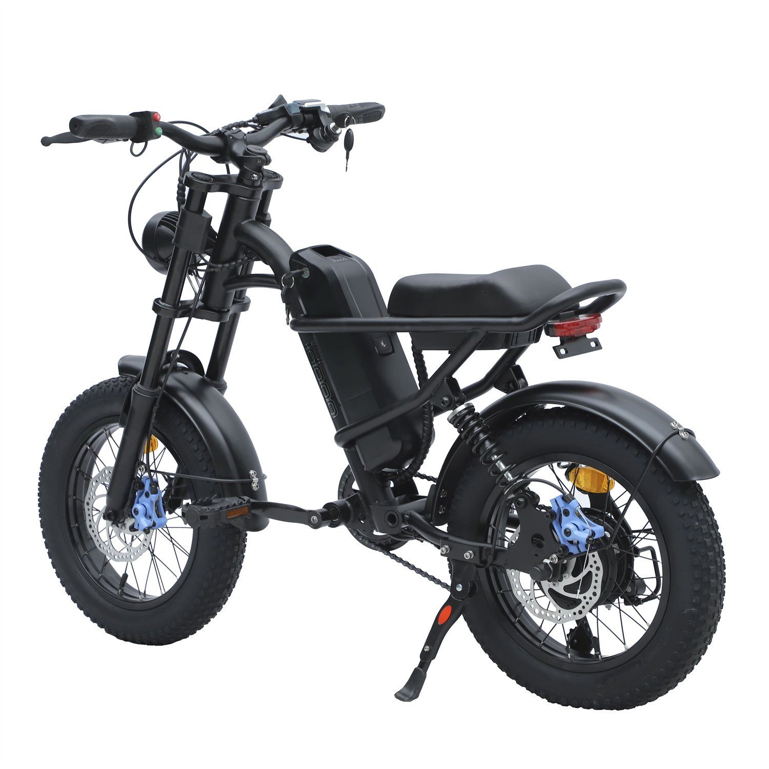 Docrooup E-Bike 16Zoll E-Mountainbike,36V/7.8Ah(280.8Wh), Shimano 6 Gang,max.22 km/h, Heckmotor