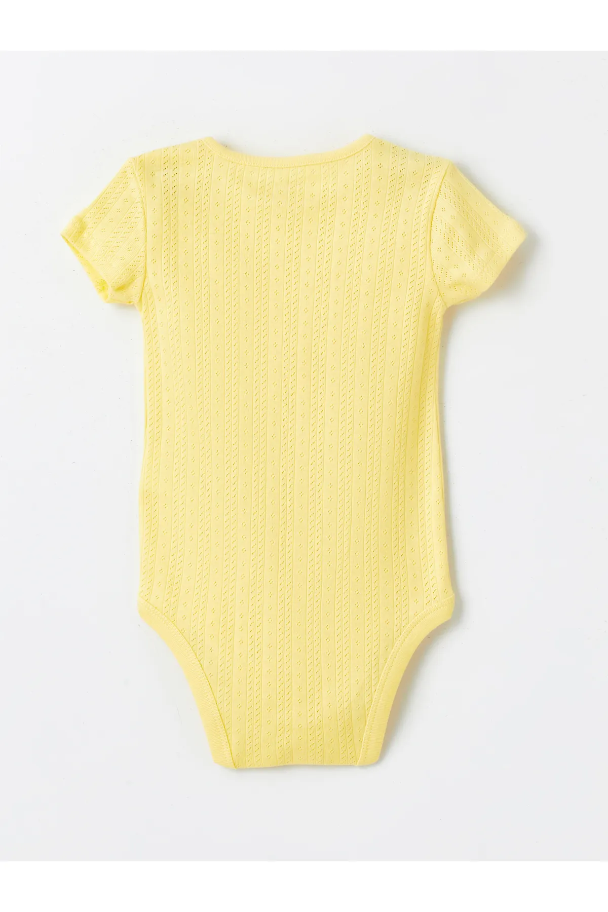 LC Waikiki  Kurzarm-Baby-Body mit Rundhalsausschnitt, 2-teilig