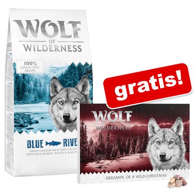 12 kg Wolf of Wilderness + Adventskalender gratis!
