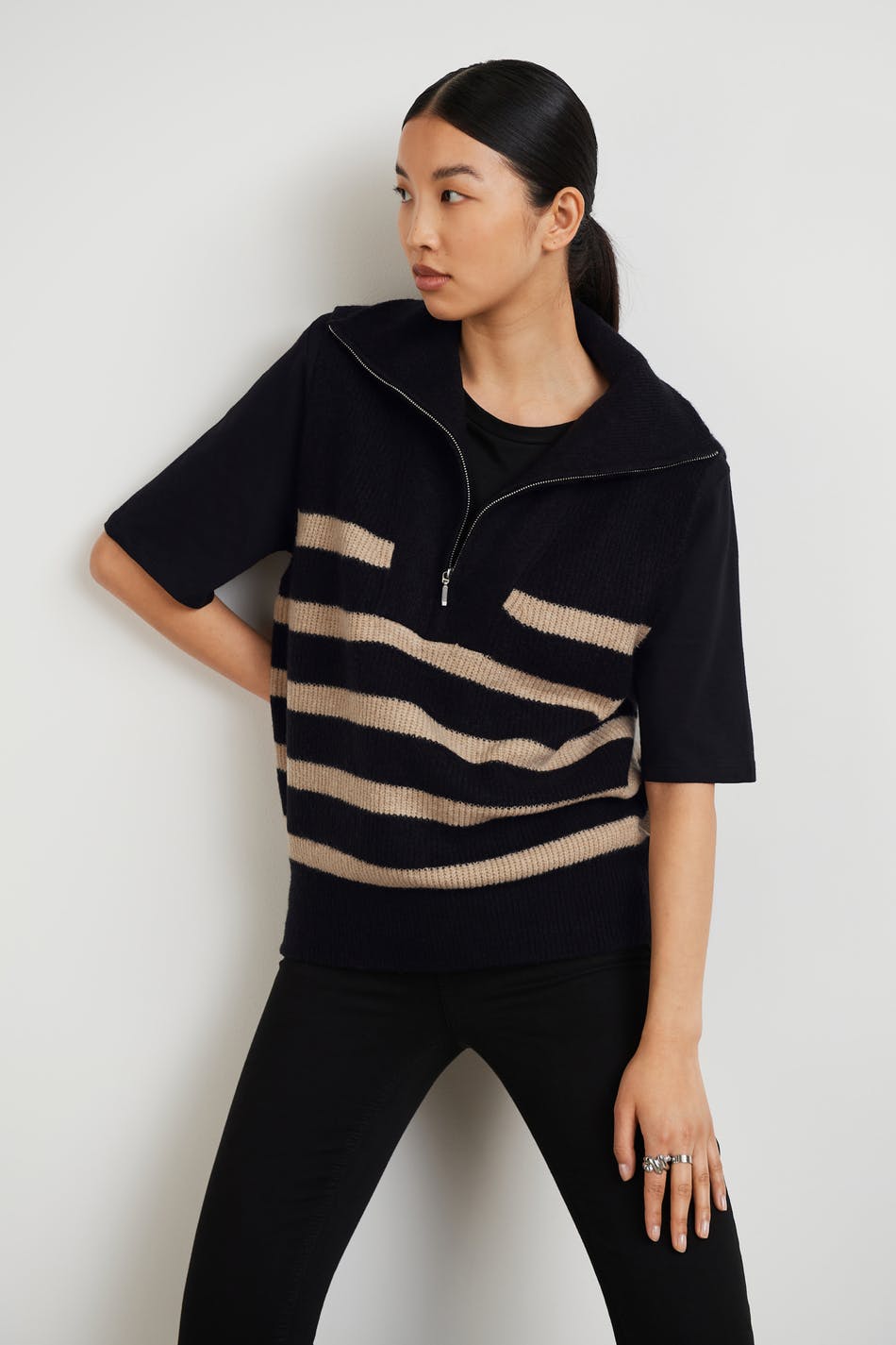 Lena knitted vest