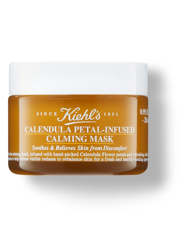 Máscara facial calmante com pétalas de calêndula da Kiehl's