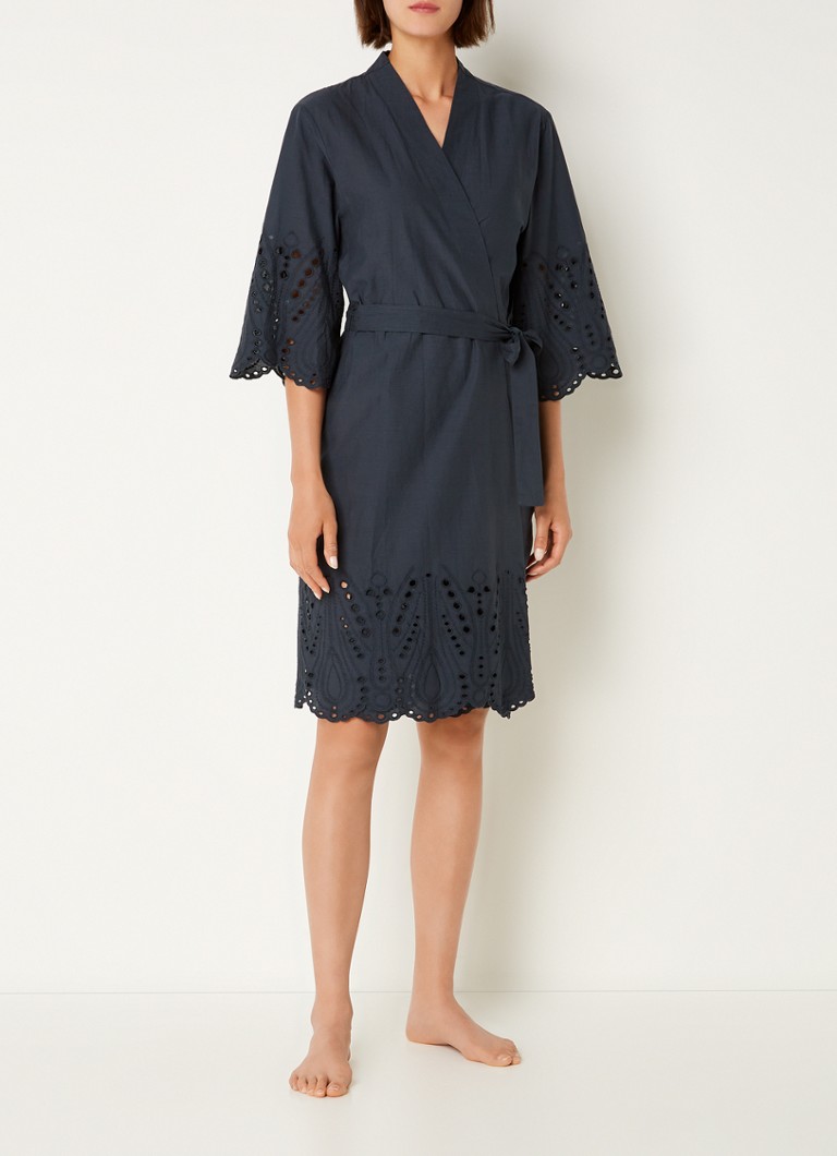 Essenza Sarai Tilia kimono avec broderie