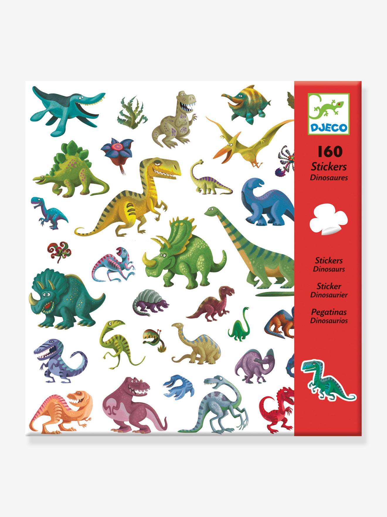 Djeco 160 Sticker DINOSAURIER DJECO - mehrfarbig