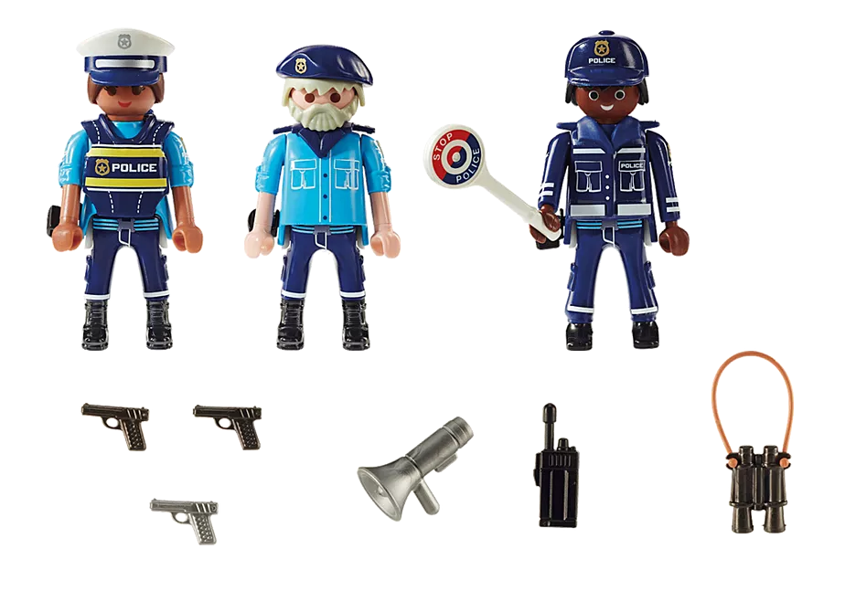 Figurenset Polizei