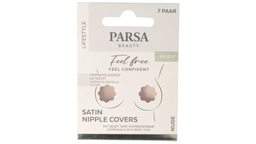 PARSA Beauty Satin Nipple Covers