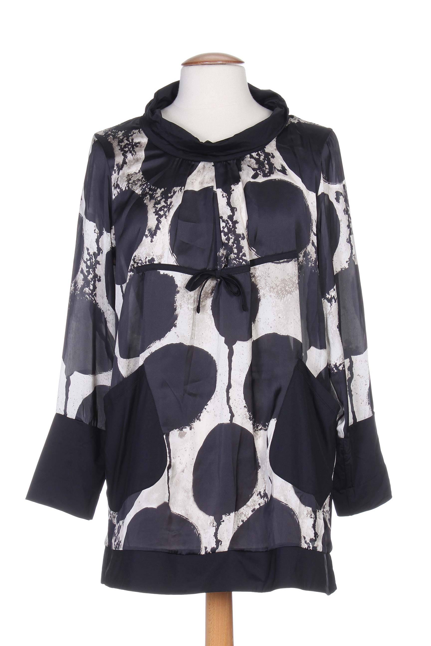 G Oze Tuniquemanchelongue Femme couleur noir