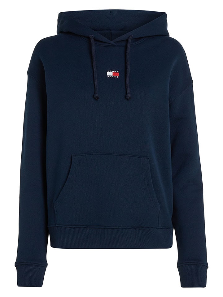 TOMMY JEANS Hoodie in Dunkelblau günstig kaufen