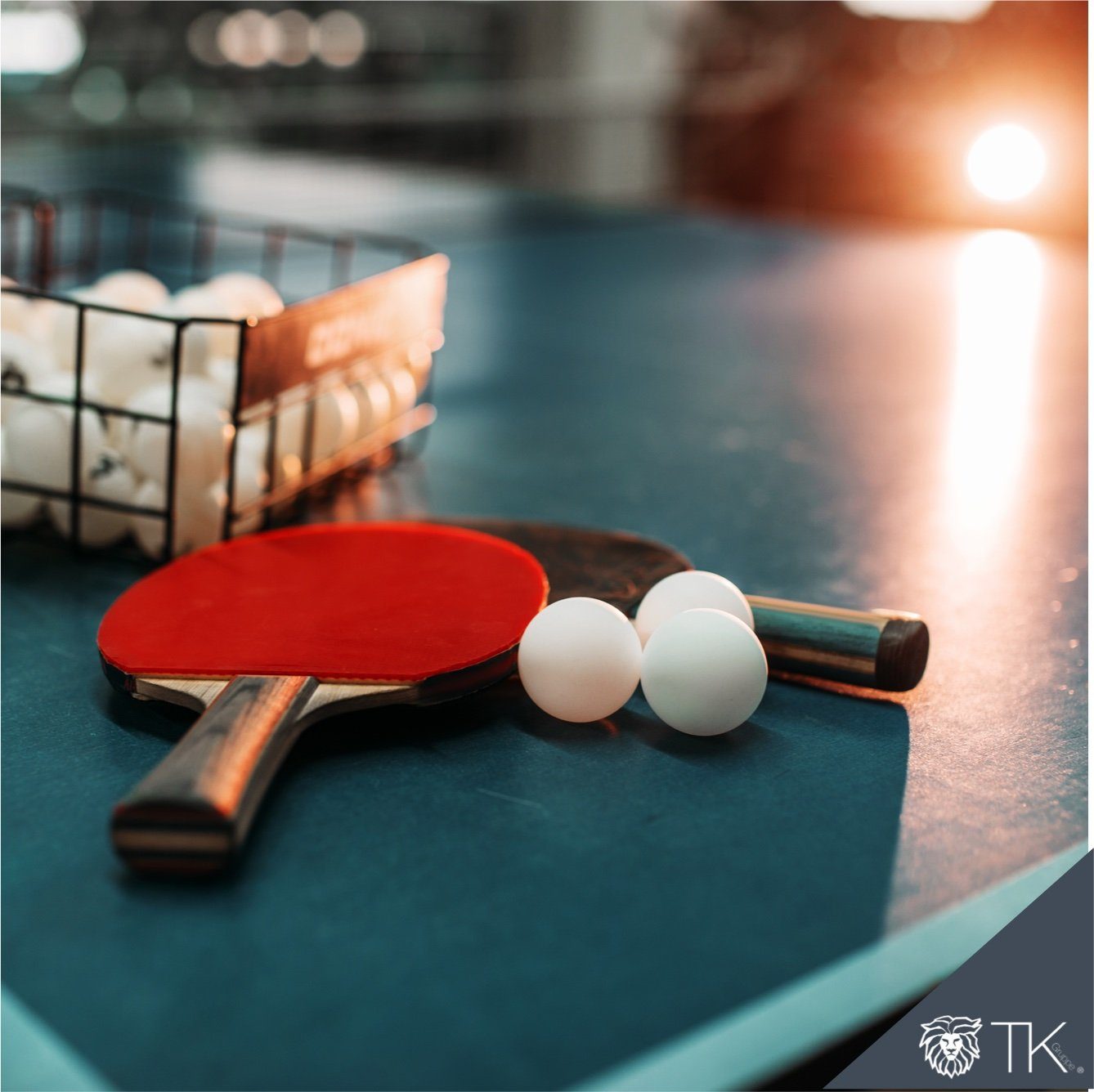 TK Gruppe Tischtennisball 48x Tischtennisbälle Bälle weiß Set 40 mm PingPong für Training