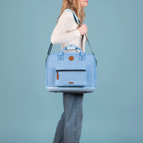 Blue Laptop Bag Ajaccio
