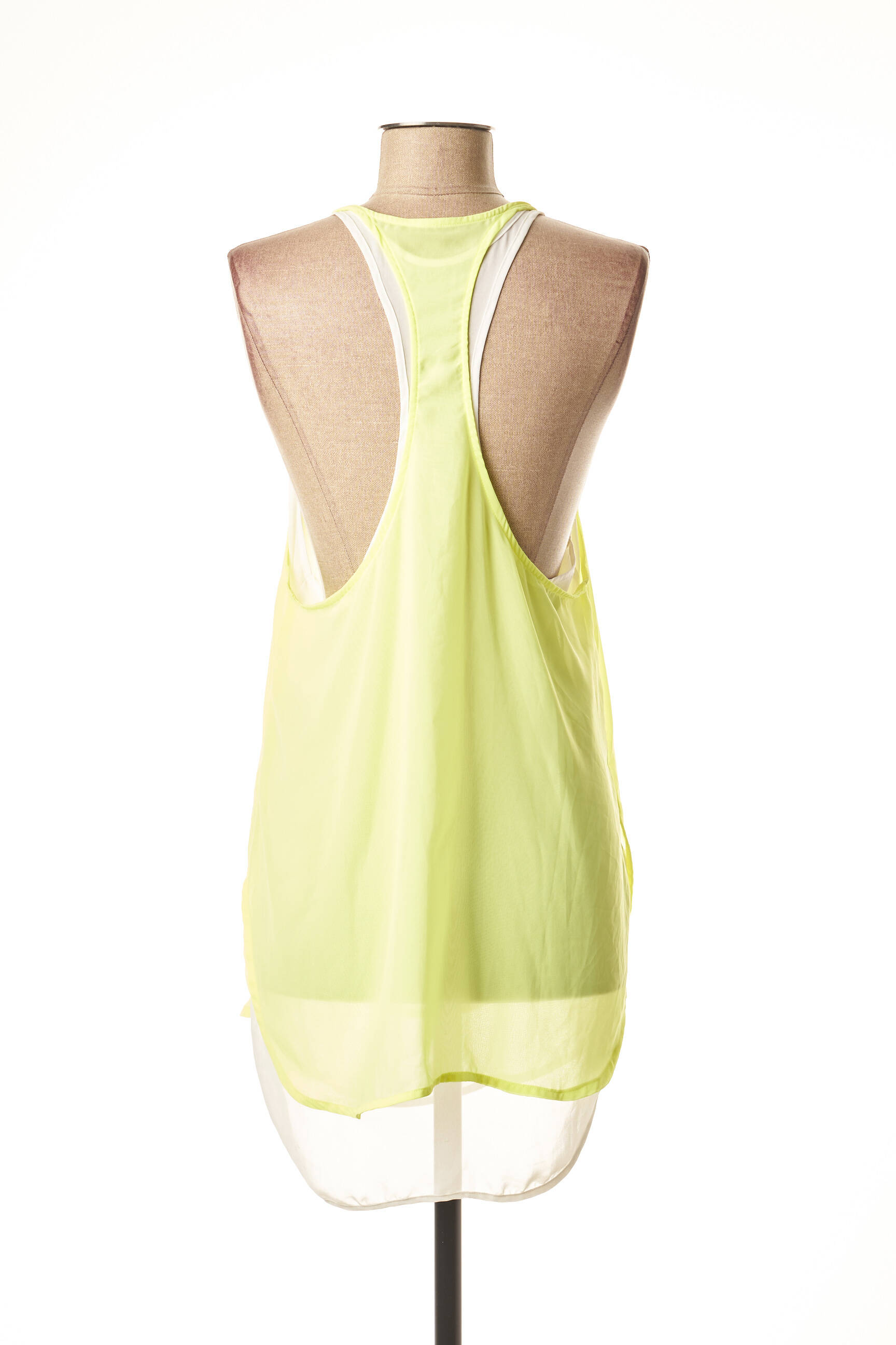 Freesoul Tuniquesansmanche Femme couleur jaune