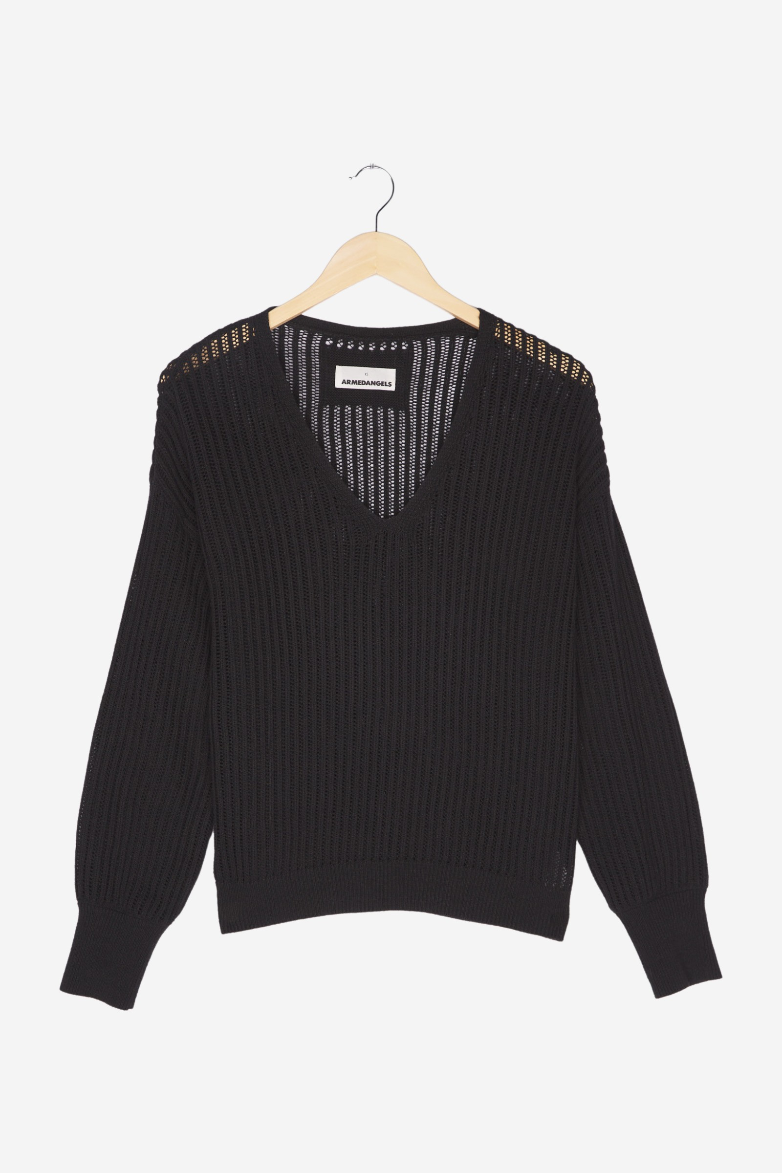Pullover Loose Fit aus Leinen-Mix