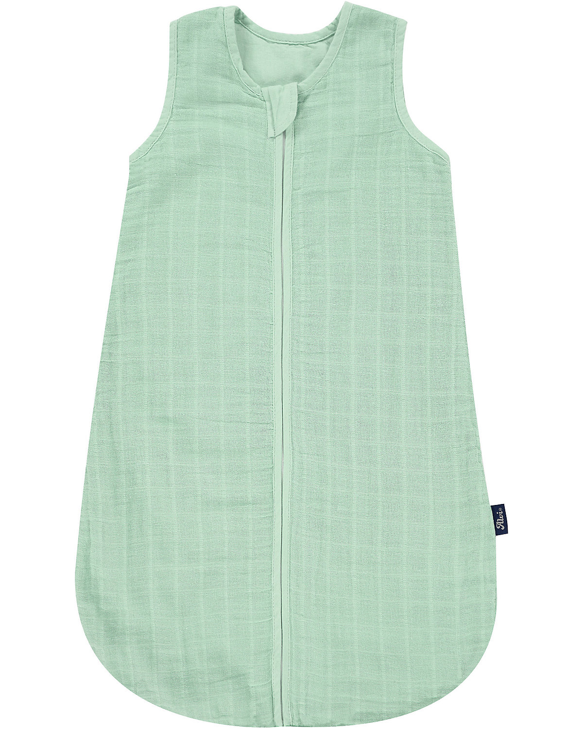 Sommer- Schlafsack Mull uni türkis, Gr.110cm