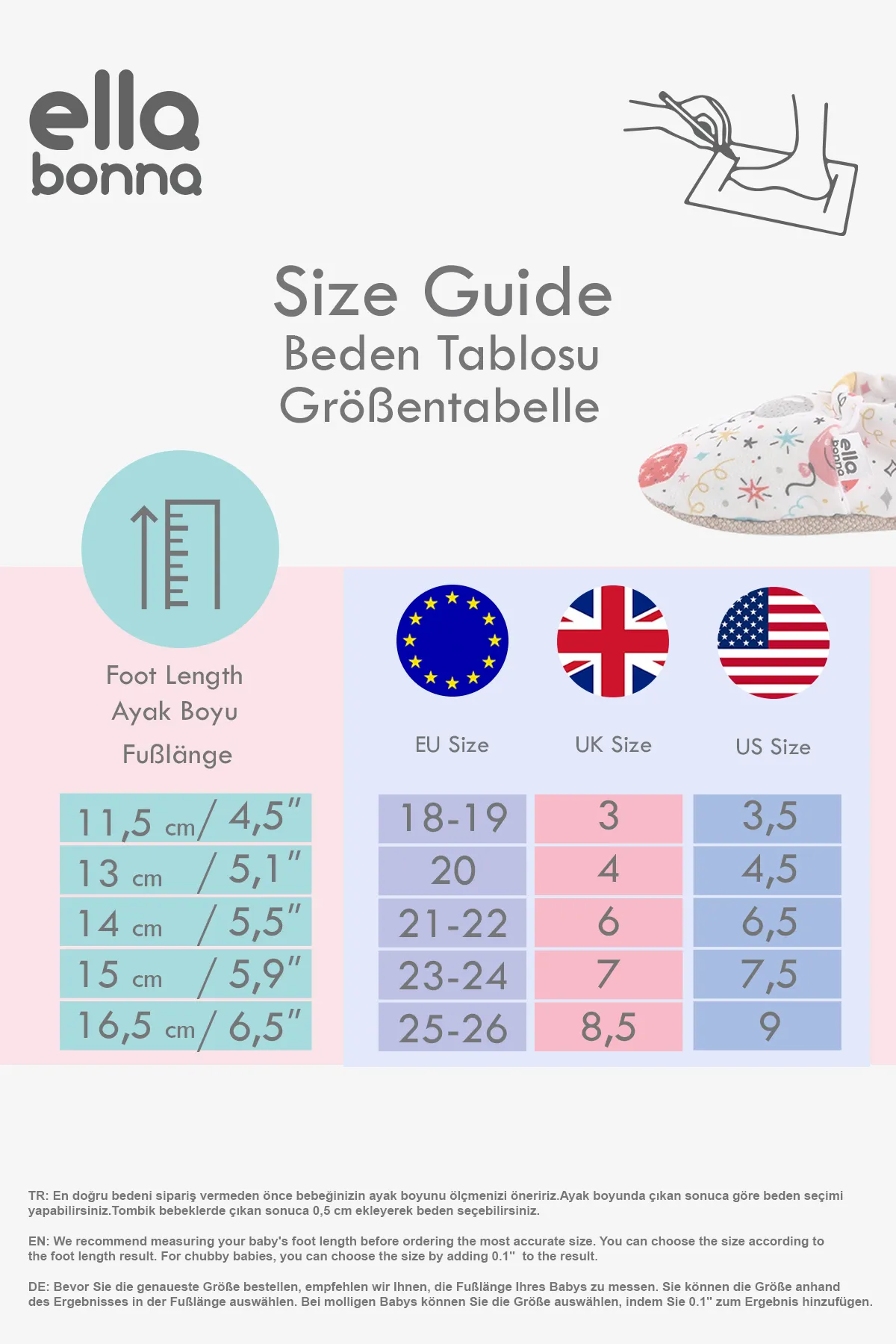 Ella Bonna  Rutschfeste Sohle, Waldtiere, Babyschuhe, Heimstiefel, Hausschuhe, Kinderzimmerschuhe, Hausschuhe
