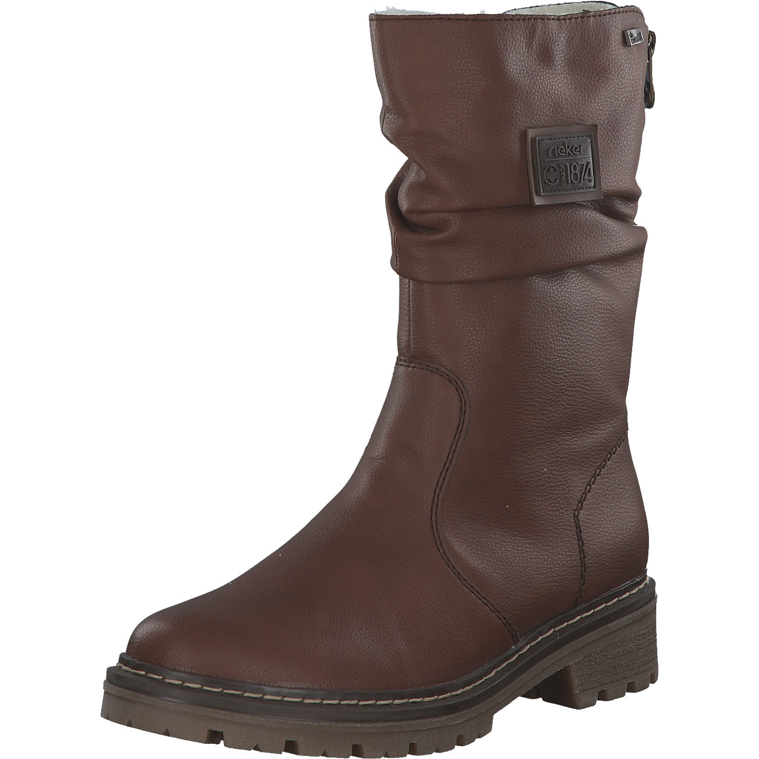 Rieker Y9260, Winterstiefeletten, Damen, rotbraun/mogano