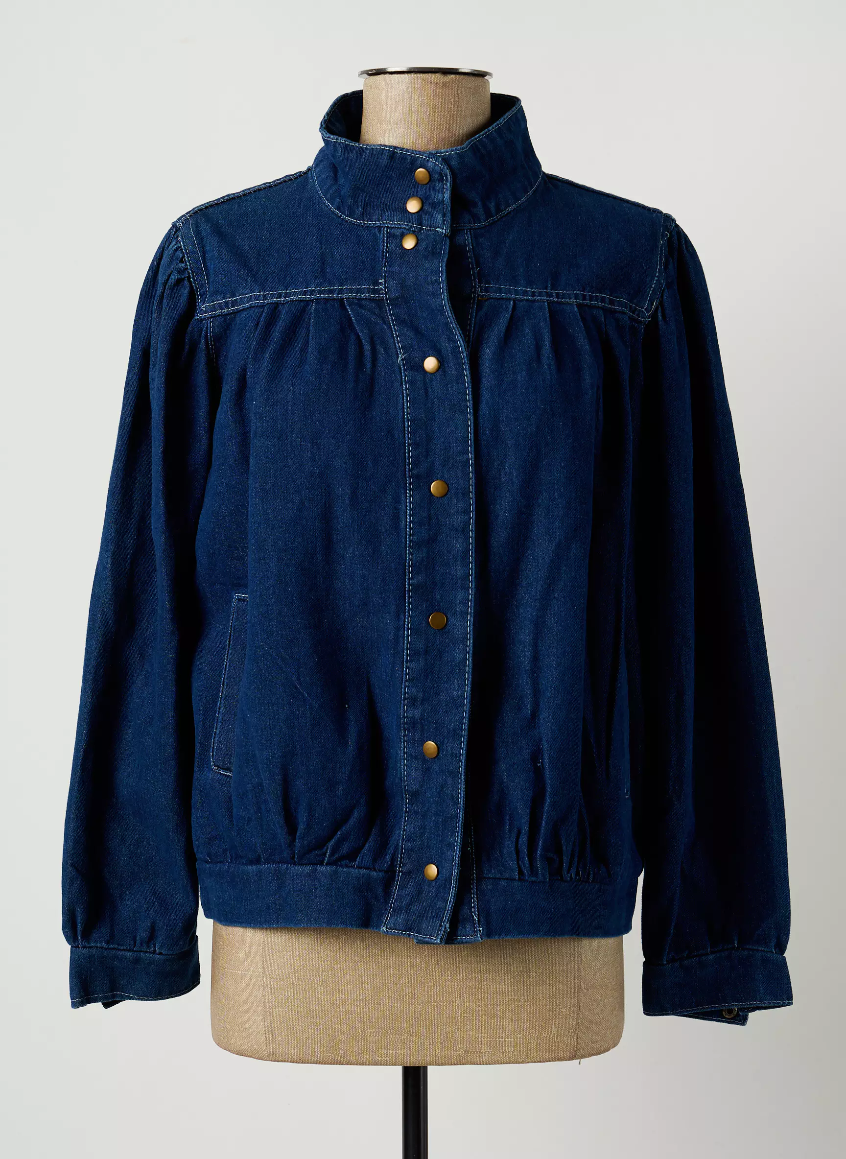 Molly Bracken Vestesenjean Femme couleur bleu