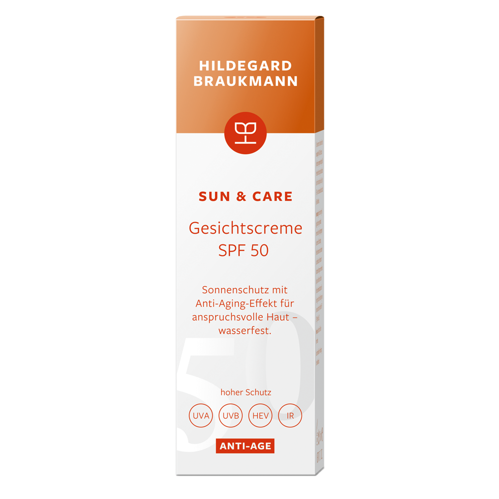 Hildegard Braukmann Sun & Care Anti-Age Gesichtscreme SPF 50 50 ml