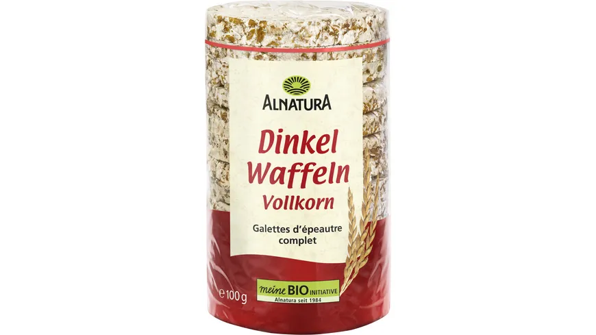 Alnatura Bio Dinkelwaffeln Natur 100 g