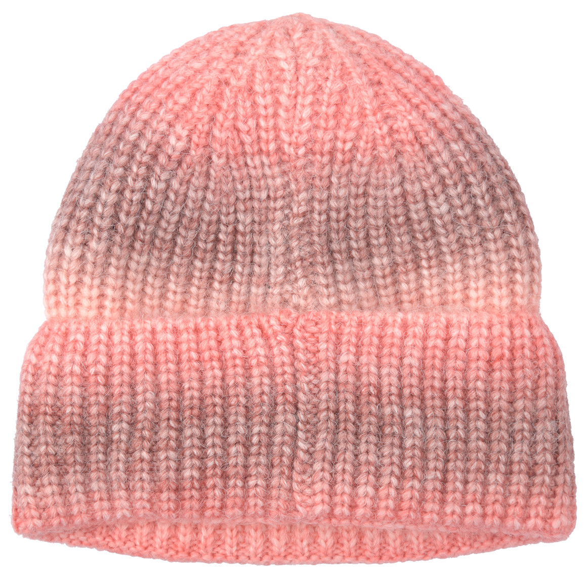Mädchen Strickmütze mit Farbverlauf