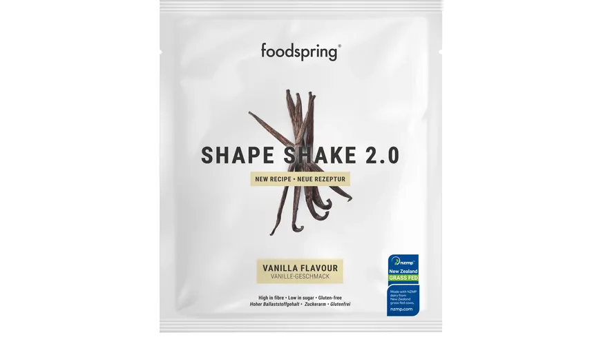 Foodspring Shape Shake 2.0 To Go Vanille 60 g