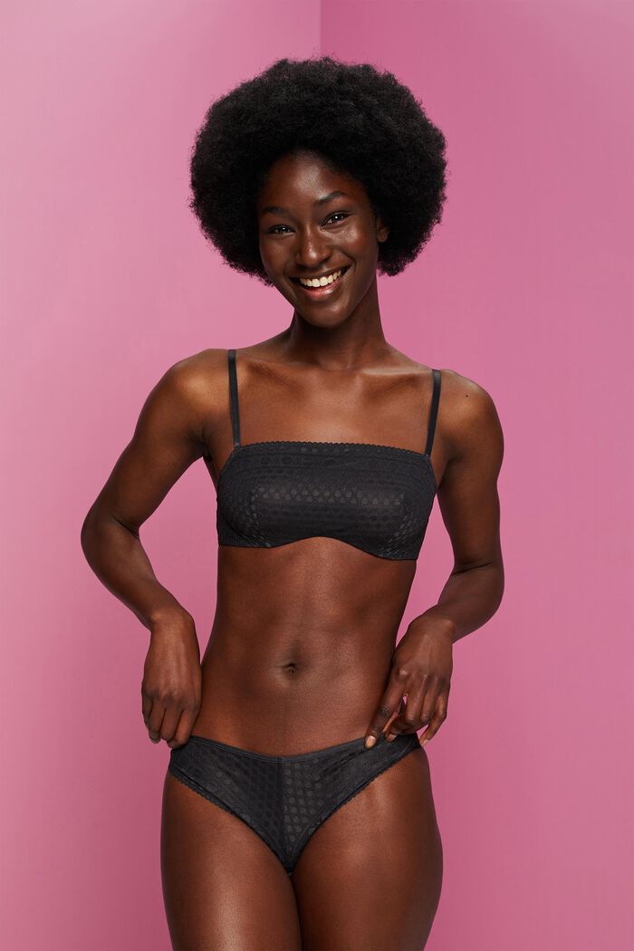 Recycelt: Hipster-Slip mit Spitze