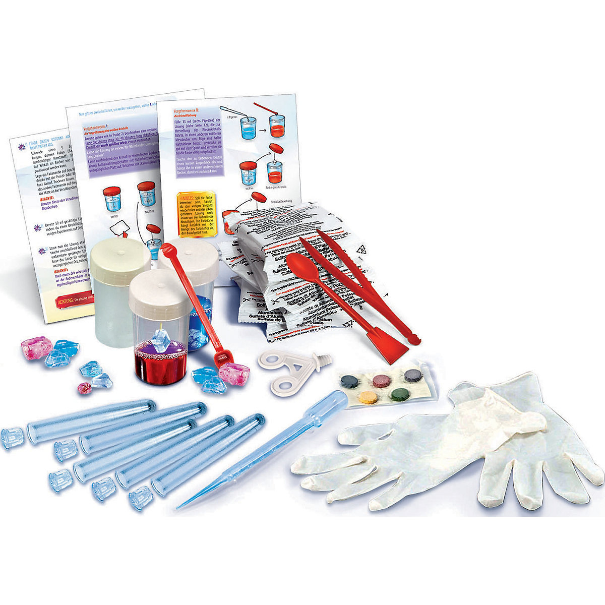 Galileo LAB - Kristalle selbst züchten - Starter-Set