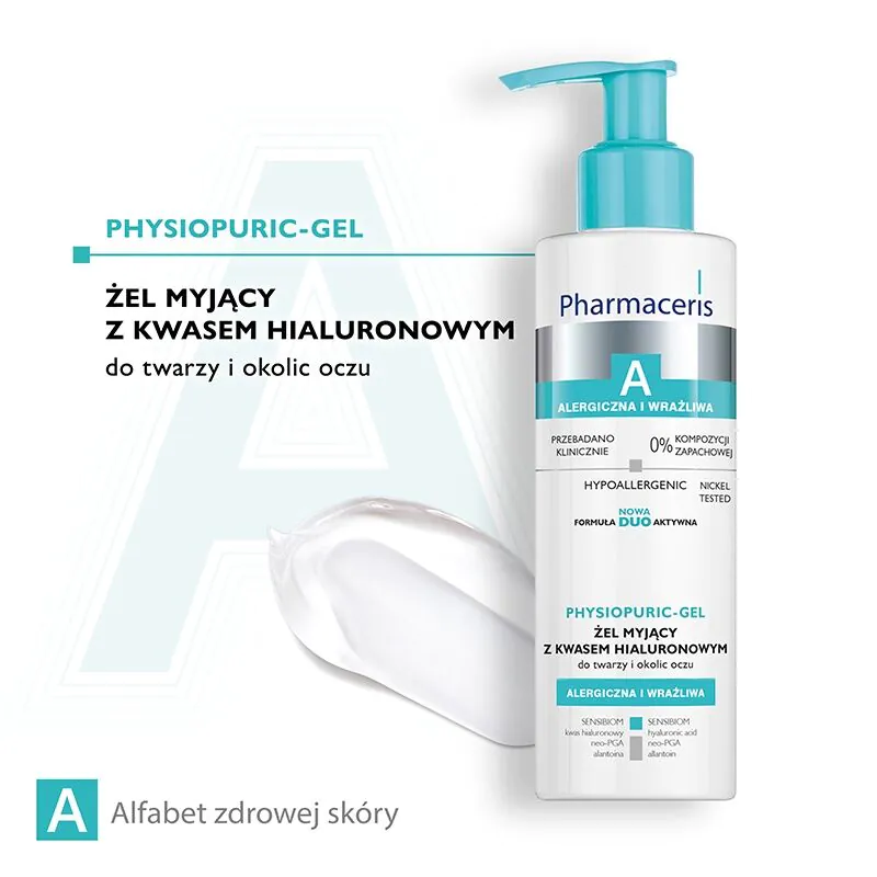 „Pharmaceris A Physiopuric“ drėkinamasis veido valymo gelis