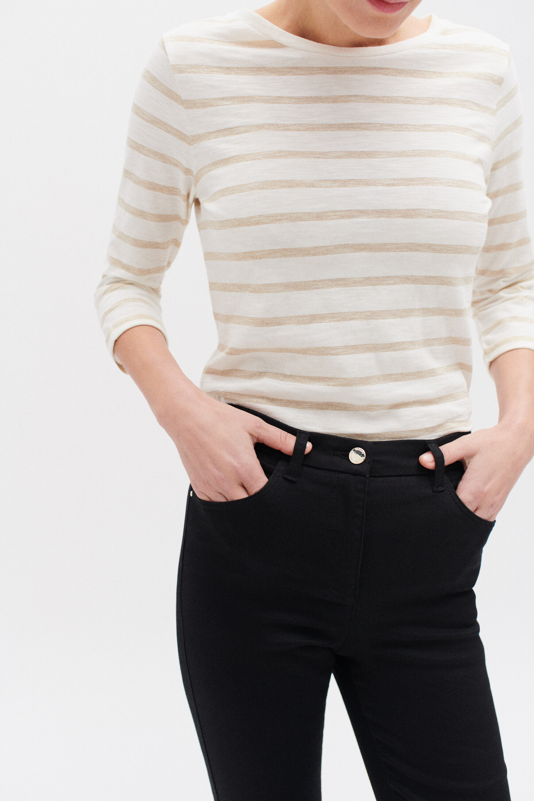 pantalon tony b noir femme